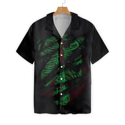 Ideal Horror Skeleton Halloween Hawaiian Shirt, Hawaiian For Gift