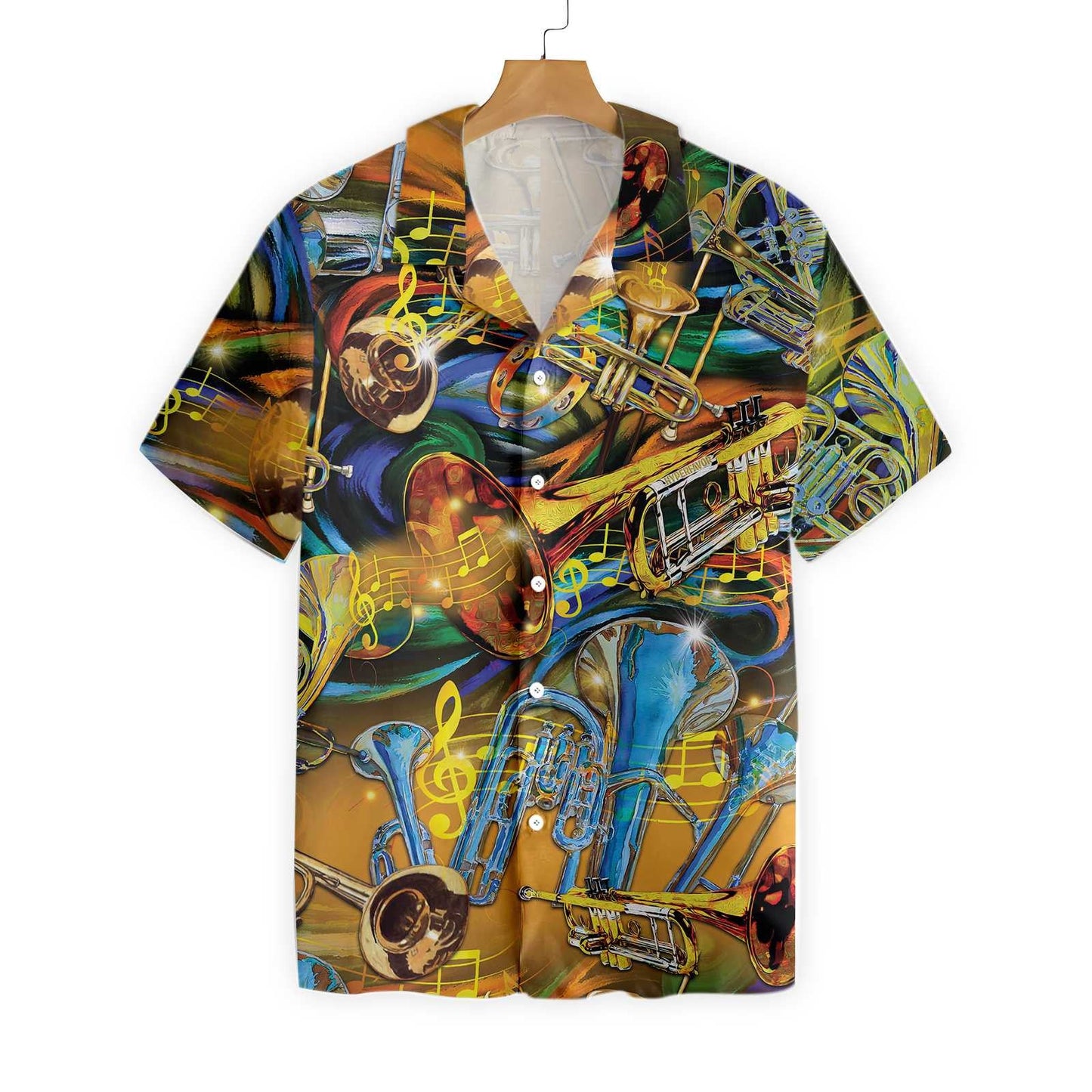 Cool Musical Instrument Saxophone Hawaiian Shirt,Hawaiian Shirt Gift, Christmas Gift