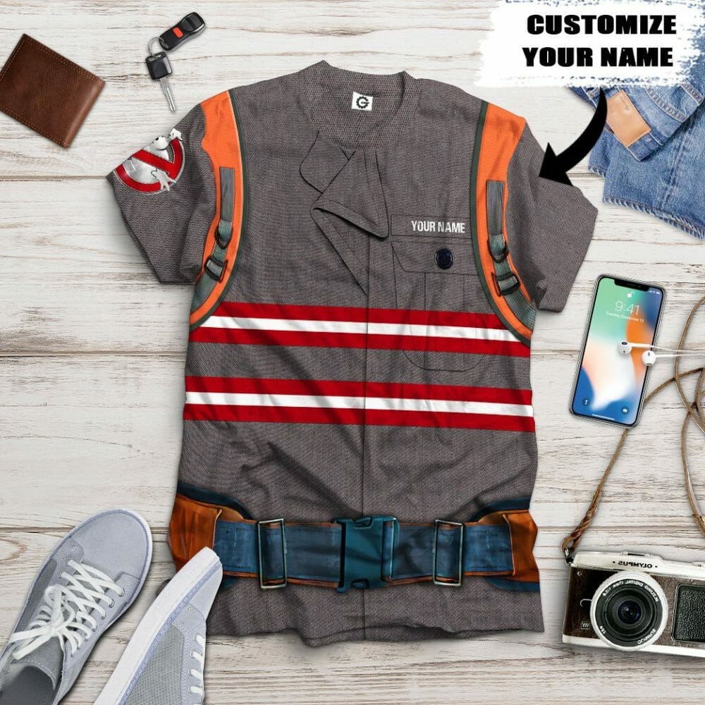 Ghostbusters Answer the Call 2016 Cosplay Custom Name Tshirt Hoodie Apparel