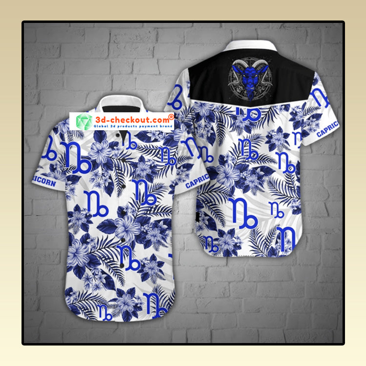 Capricorn tropical hawaiian shirt_ Hawaiian Shirt-Hawaiian Shirt Gift, Christmas Gift