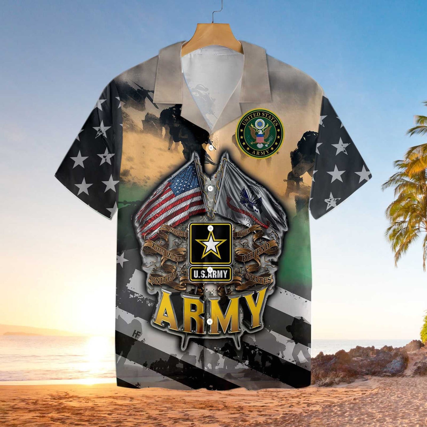 Sár-Sheirbhíseach Sárshaothair le Bród ar Léine Haváís Arm SAM, Bronntanas Léine Haváíais, Bronntanas Nollag