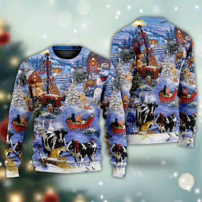 Feirme Grá na Nollag Saol Shona Geansaí Nollag Gránna, Geansaí Gránna Nollag, Bronntanas Nollag, Bronntanas Nollag 2024