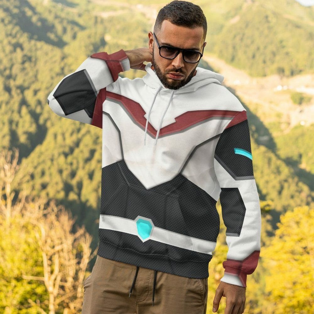 Cosantóir Finscéalach 3D Voltron Keith Kogane Armor Custom Tshirt Hoodie Apparel