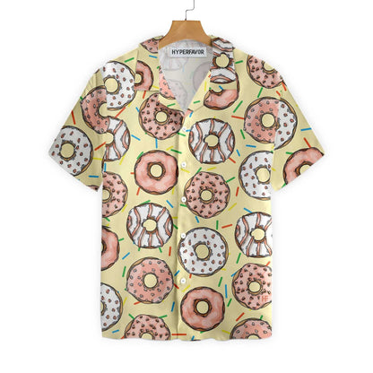 Donut An bhfuil Mo Shaol Ar Dhearadh Buí Éadrom Léine Haváís, Bronntanas Léine Haváíais, Bronntanas Nollag