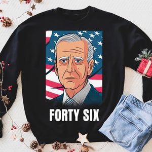 Joe Biden Shirt 2020 Election, 46 President Tee - Funny sweatshirt gifts christmas ugly sweater for men and women