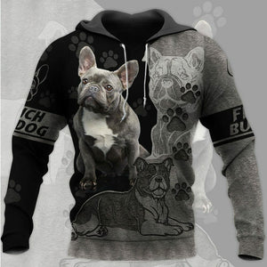 3D French Bulldog Lovers Custom Tshirt Hoodie Apparel