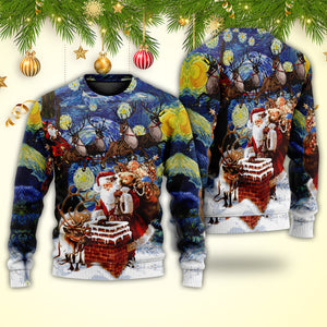 Christmas Santa Coming For You Ugly Christmas Sweater, Christmas Gift, Gift Christmas 2024