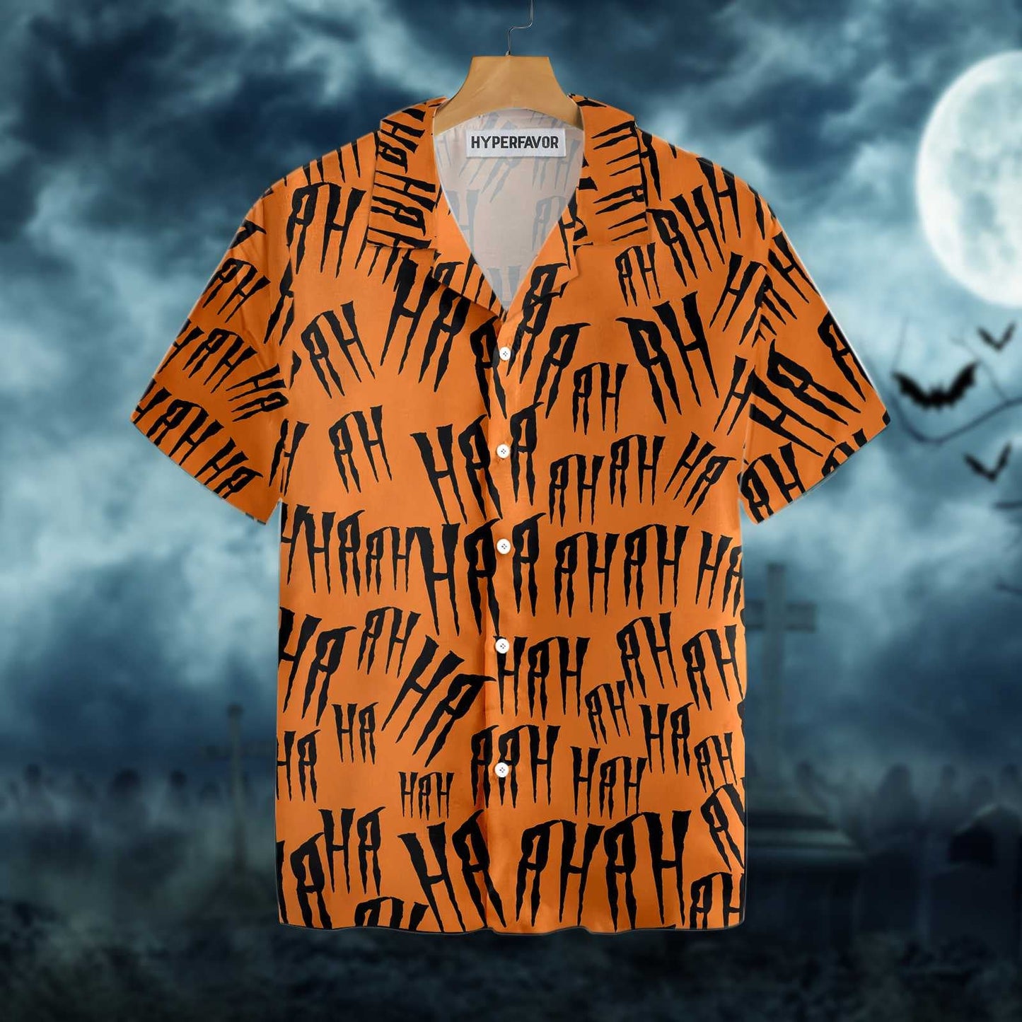 Scary Laugh For Halloween Hawaiian Shirt,Hawaiian Shirt Gift, Christmas Gift