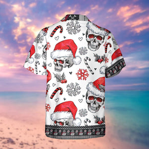 Santa Christmas Hawaiian - MC, Hawaiian Shirt Gift, Christmas Gift