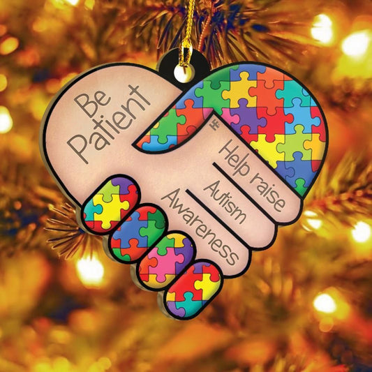 Bí Othar Ornáid Feasachta Uathachais, Bronntanas Ornáide Nollag, Bronntanas Nollag, Maisiú Nollag