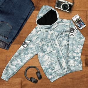 3D US Airforce Airman Battle Uniform Tshirt Hoodie Apparel