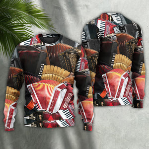 Accordion A Gentleman Is Someone Who Can Play The Accordion Ugly Christmas Sweater, Christmas Ugly Sweater, Christmas Gift, Gift Christmas 2024