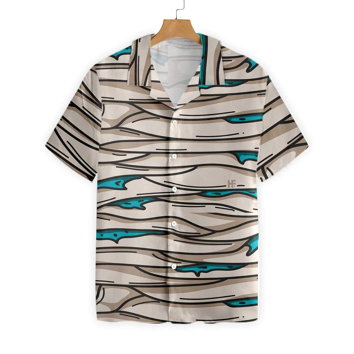 Cool Halloween Mummy Costume Design Hawaiian Shirt,Hawaiian Shirt Gift, Christmas Gift