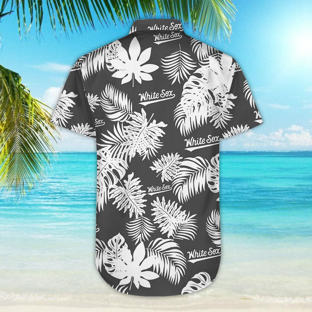 Chicago White Sox Reyn Spooner Aloha Haváís Aloha Shirt Shorts Haváís Trá Muinchille Gearr_Haváíais Bronntanas Léine, Bronntanas Nollag