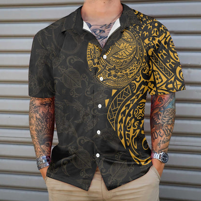 Classic Strong And Cool Polynesian Design Hawaiian Shirt, Hawaiian For Gift