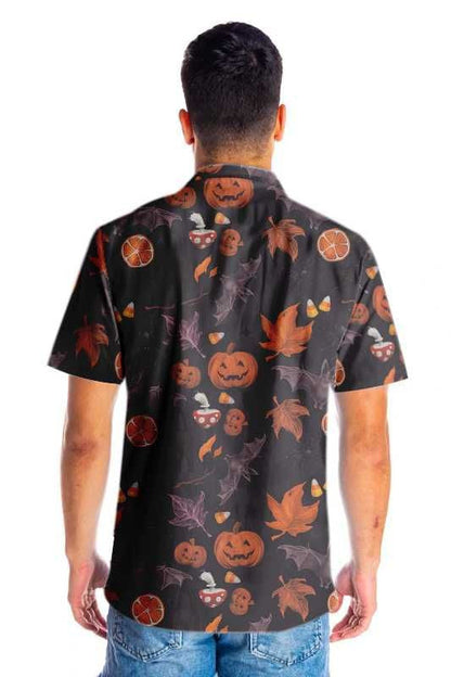 Halloween Spooky Art Hawaiian Shirt, Hawaiian For Gift