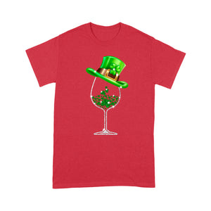 Wine St. Patrick's Day - Standard T-shirt Tee Shirt Gift For Christmas