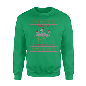 Flock' in in a winter wonderland funny sweatshirt gifts christmas ugly sweater for men and women