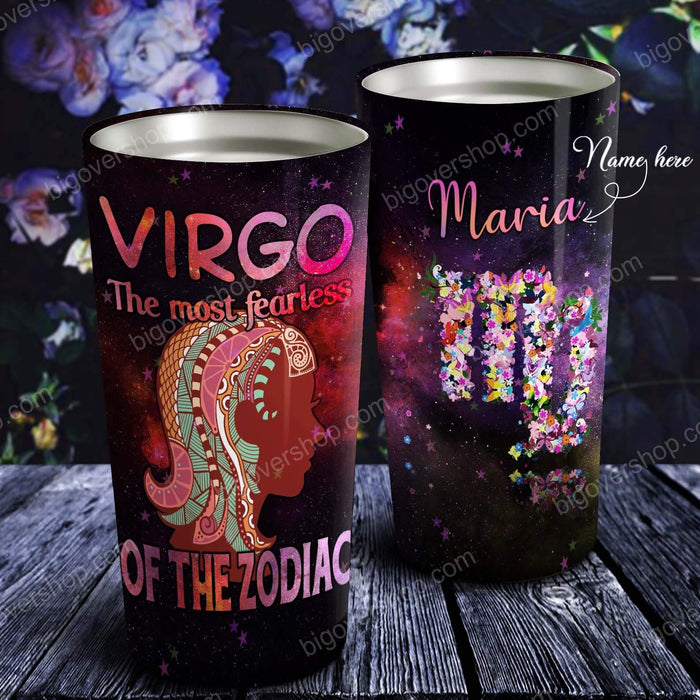 The Most Fearless of The Zodiac Personalized Tumbler - Astrology Sign Gift, Stainless Tumbler