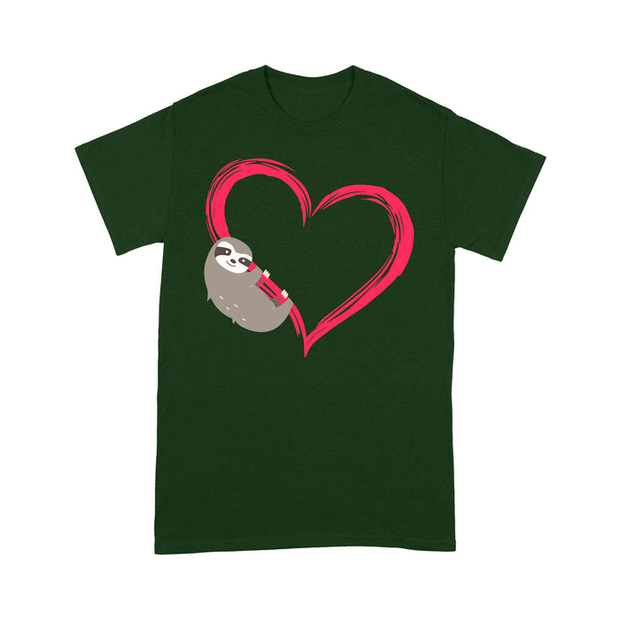 Sloth Napping Lazy Funny T-shirt - Standard T-shirt