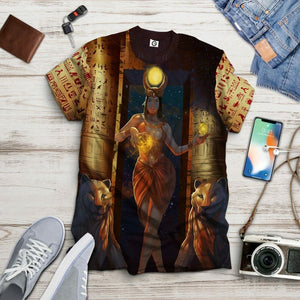 3D Egyptian Goddess Madona Custom Shirt