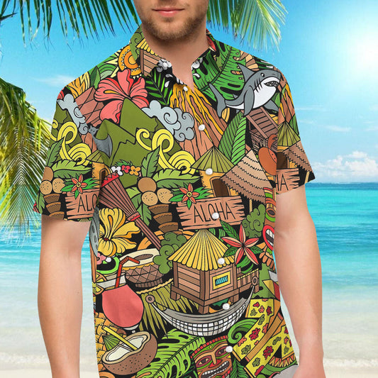 Léine Haváíais Aloha - Cultúr Haváí Gan uaim Haváí Léine Haváí - An Bronntanas is Fearr don Samhradh, Bronntanas Léine Haváís, Bronntanas Nollag