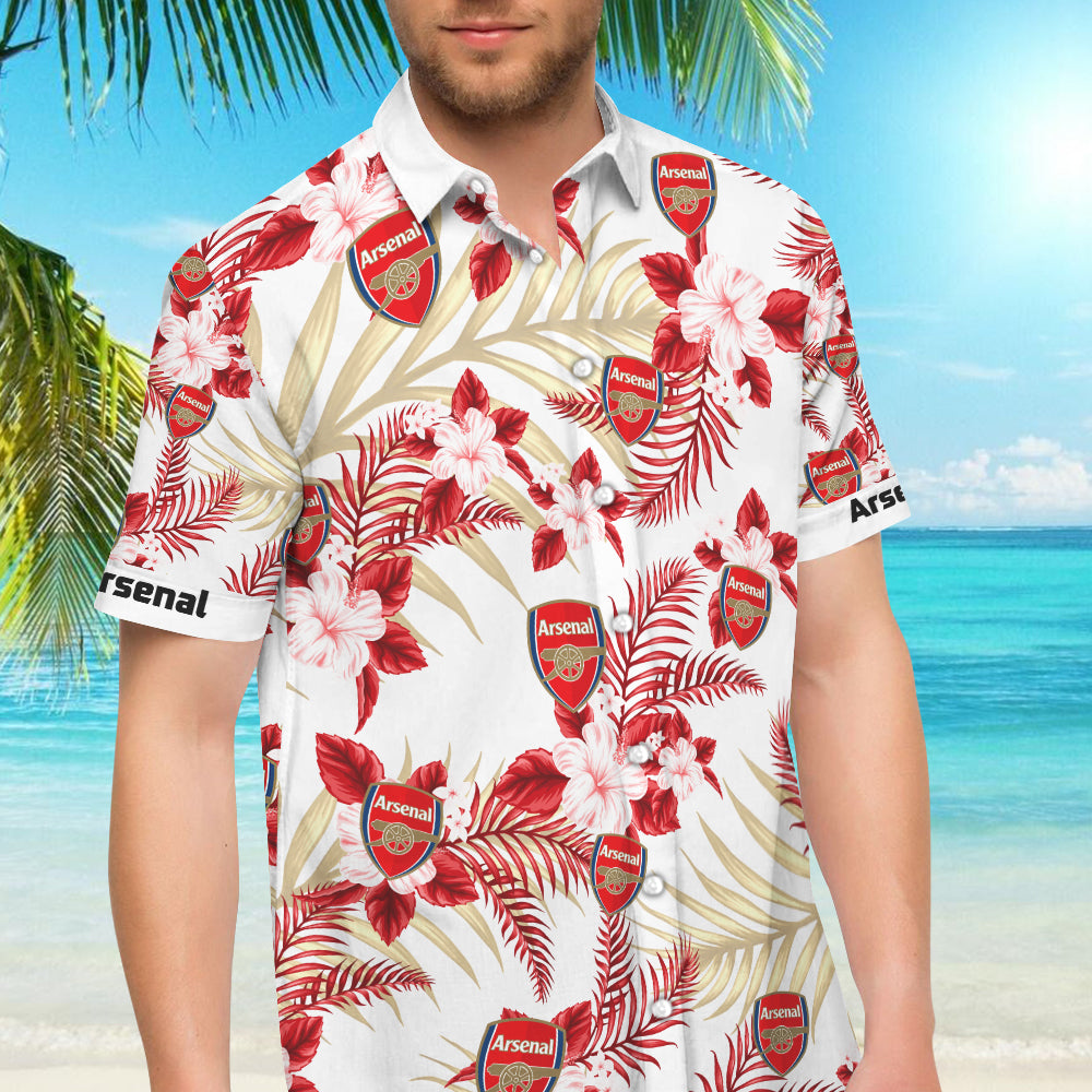 Arsenal Hawaiian Shirt, Christmas Gift