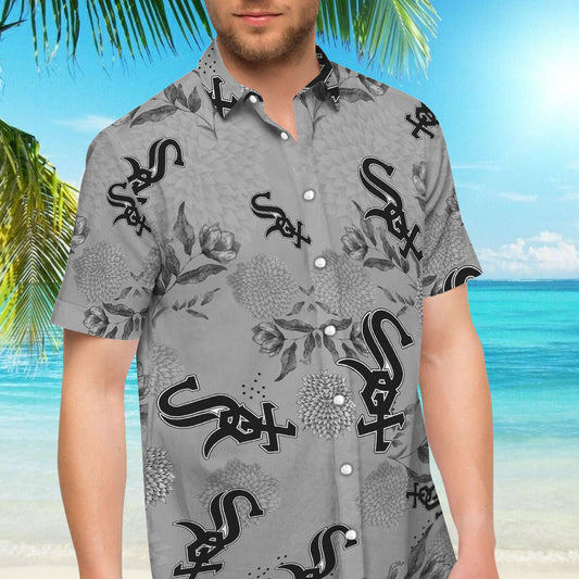 Chicago White Sox Hawaiian Shirt_Hawaiian Shirt Gift, Christmas Gift