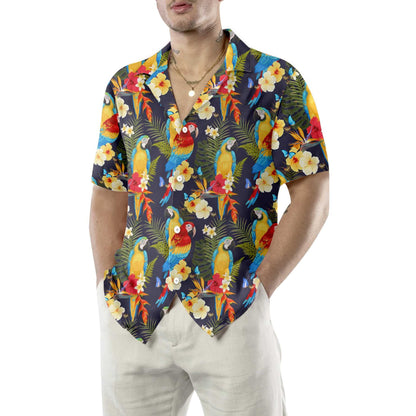 Léine Haváís Bláth Geal Agus Parrot, haváís le haghaidh bronntanais