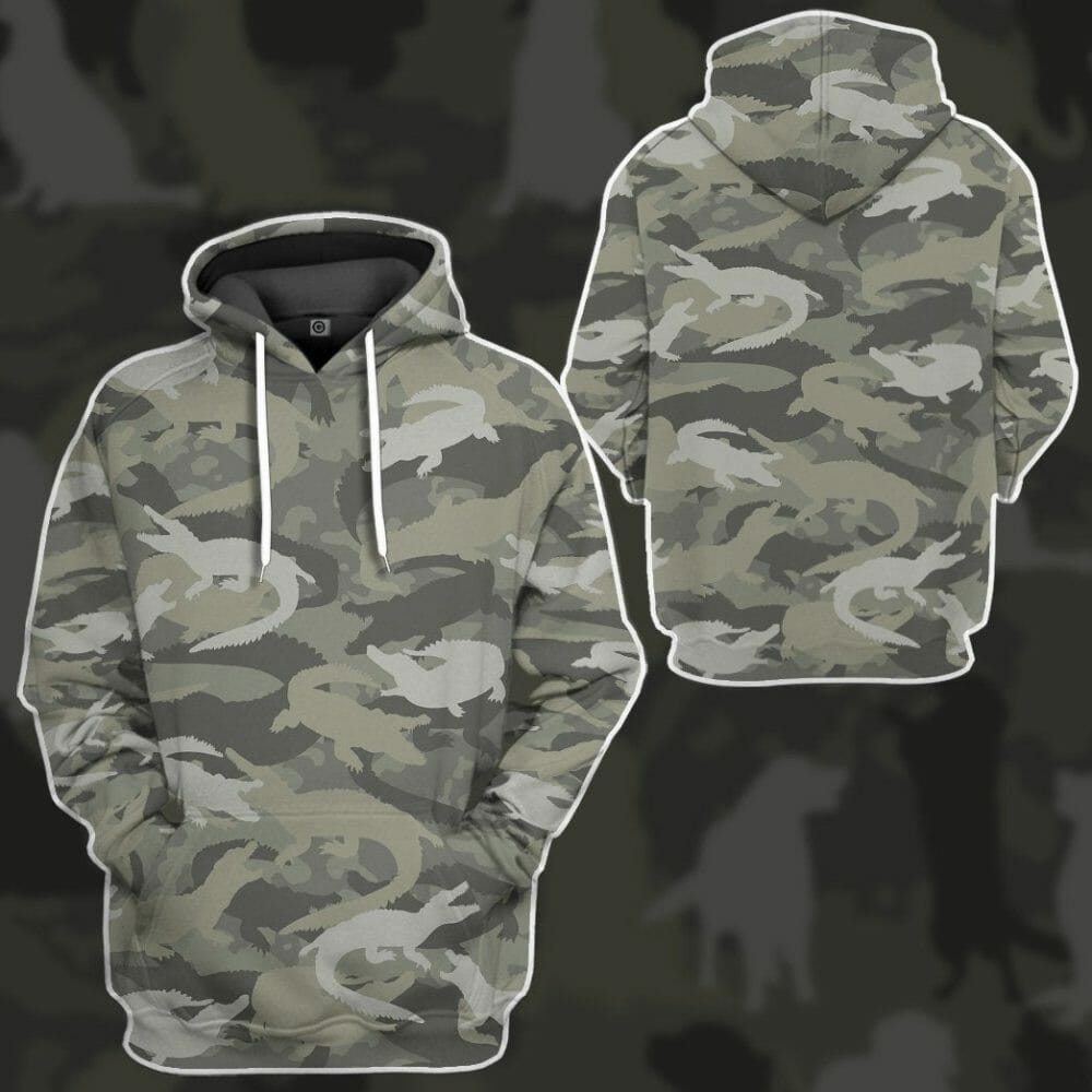 Éadaí Cochaillín Tléine Saincheaptha Camo Crogall 3D