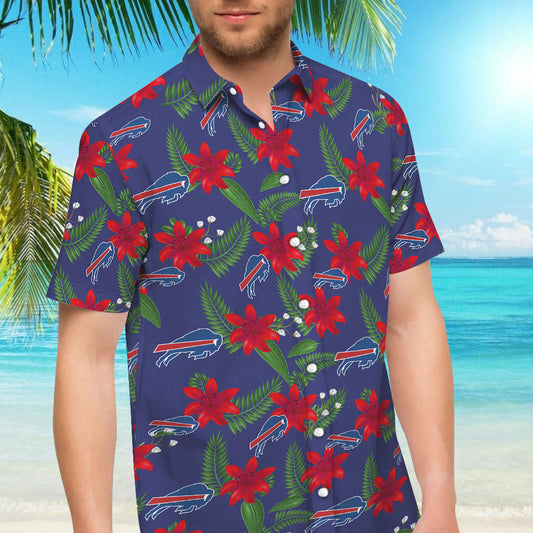 Buffalo Bills Hawaiian Shirt â€“ Dnstyles,Hawaiian Shirt Gift, Christmas Gift