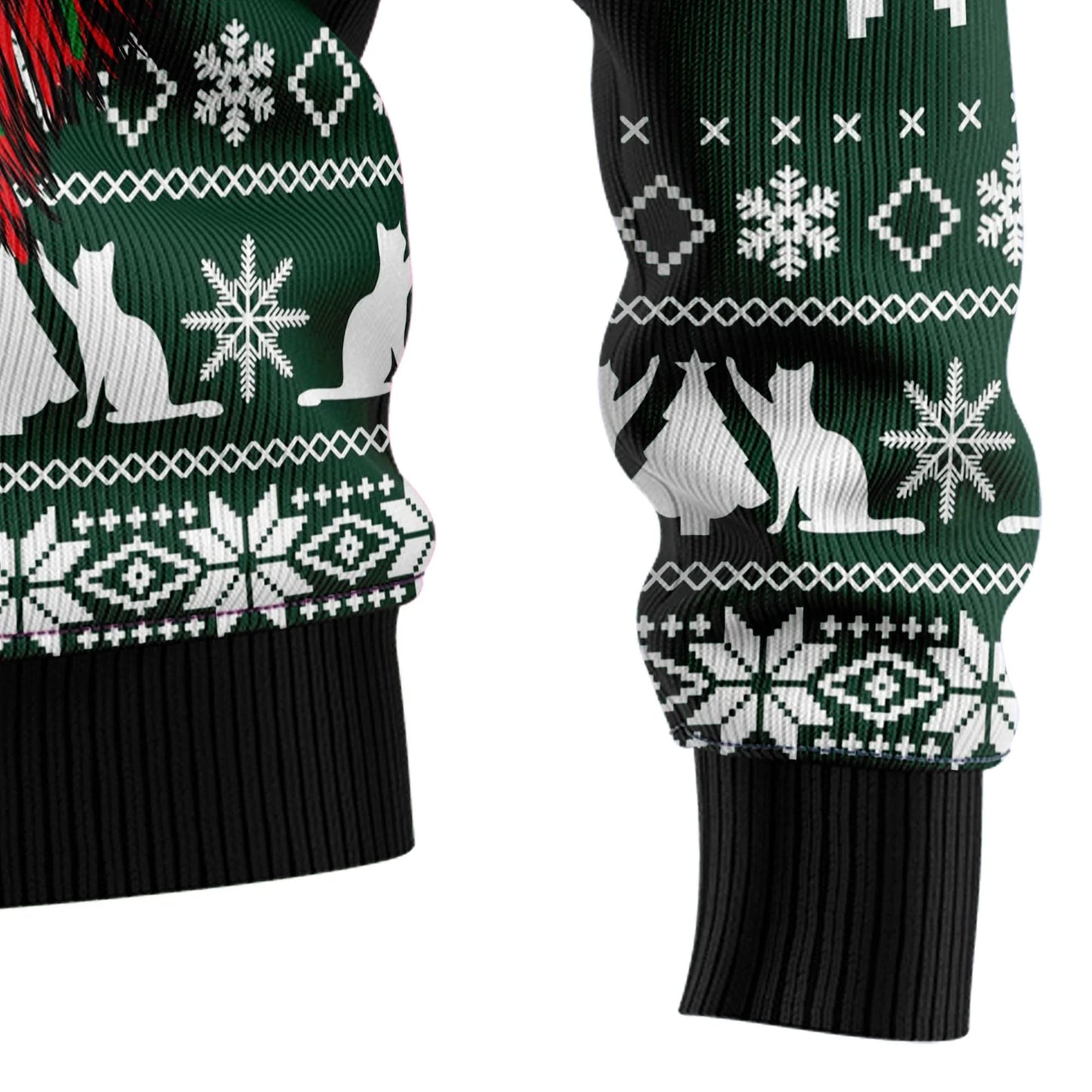 Meowy Christmas Ugly Christmas Sweater,Christmas Ugly Sweater,Christmas Gift,Gift Christmas 2024