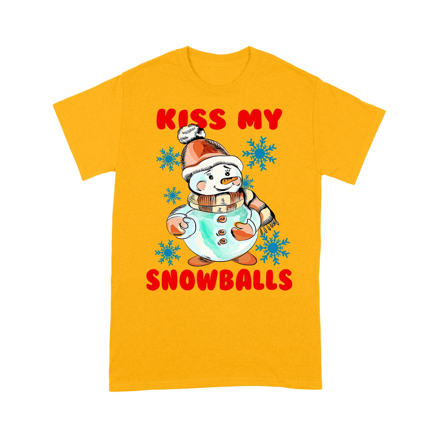 Póg Mo Liathróid Sneachta Greannmhar na Nollag Bronntanas Léine Punta Don Nollag