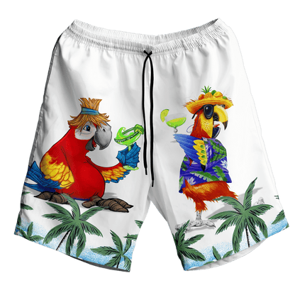 Beautiful Parrot Pattern Collection Design  Hawaiian Shirt, Hawaiian For Gift