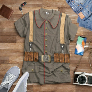 3D WW1 German Soldier Tshirt Hoodie Apparel