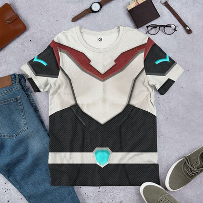 Cosantóir Finscéalach 3D Voltron Keith Kogane Armor Custom Tshirt Hoodie Apparel