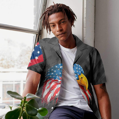 Symbol Of Power The American Eagle Bird Hawaiian Shirt, Hawaiian Shirt Gift, Christmas Gift