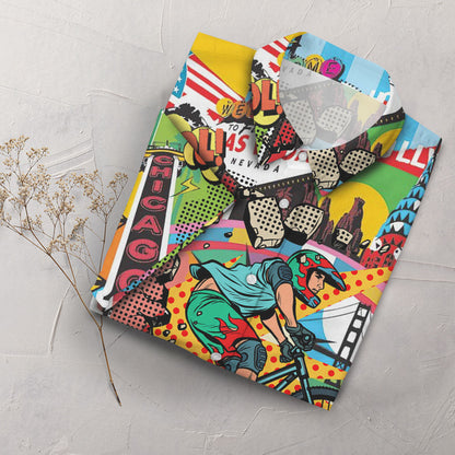 Cycling Amazing Cycling - Hawaiian Shirt, Hwaiian For Gift