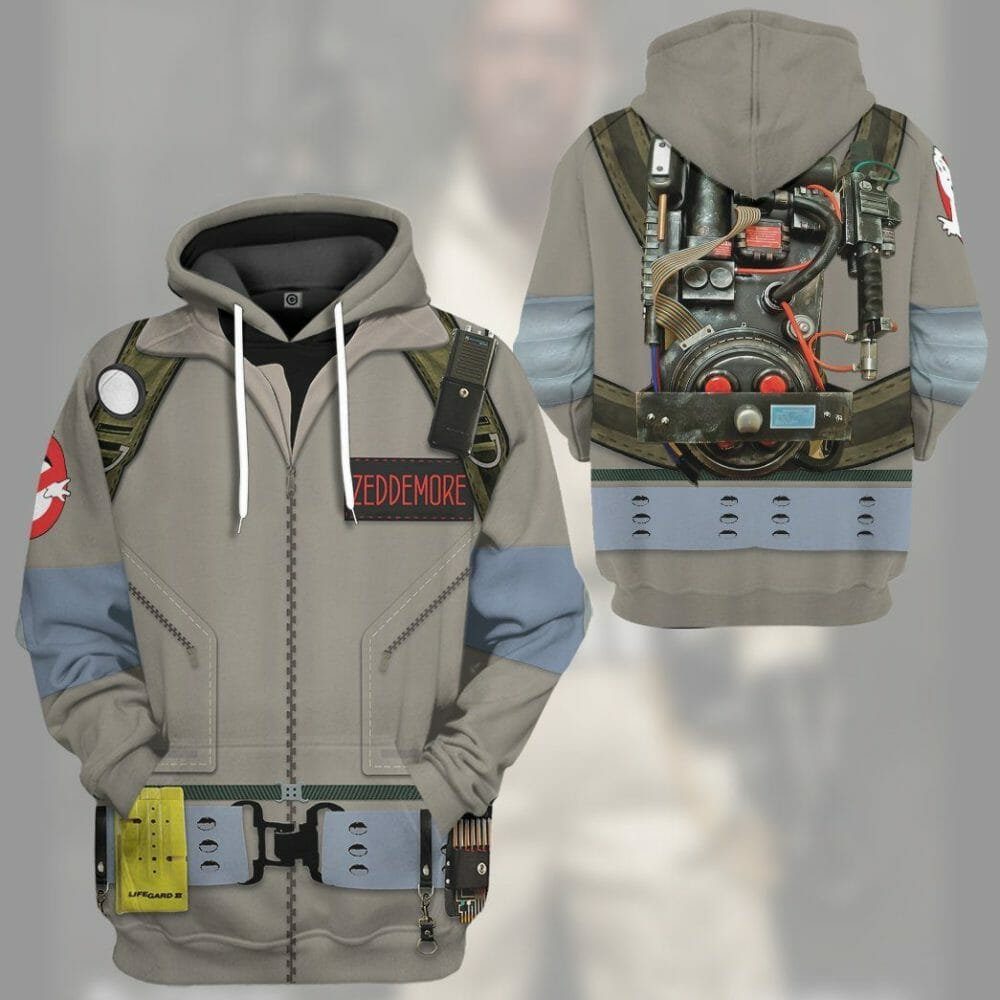 Ghostbusters 1984 Zeddemore Cosplay Saincheaptha Tshirt Éadaí Cochaillín
