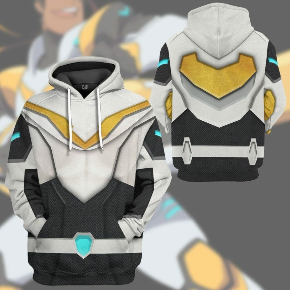 Cosantóir Finscéalach 3D Voltron Hunk Garrett Armúr Éadaí Hoodie Tshirt Saincheaptha