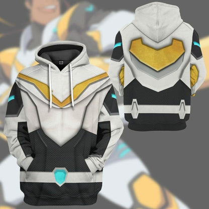 Cosantóir Finscéalach 3D Voltron Hunk Garrett Armúr Éadaí Hoodie Tshirt Saincheaptha