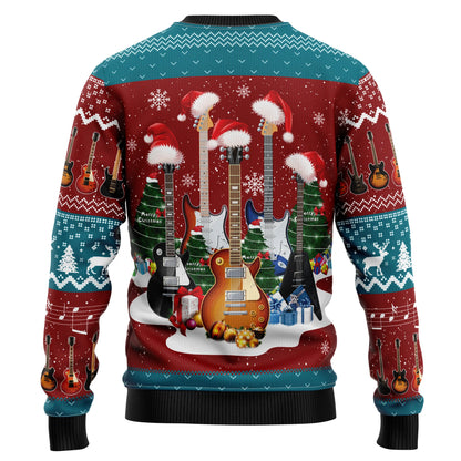Guitar Christmas Ugly Christmas Sweater,Christmas Ugly Sweater,Christmas Gift,Gift Christmas 2024