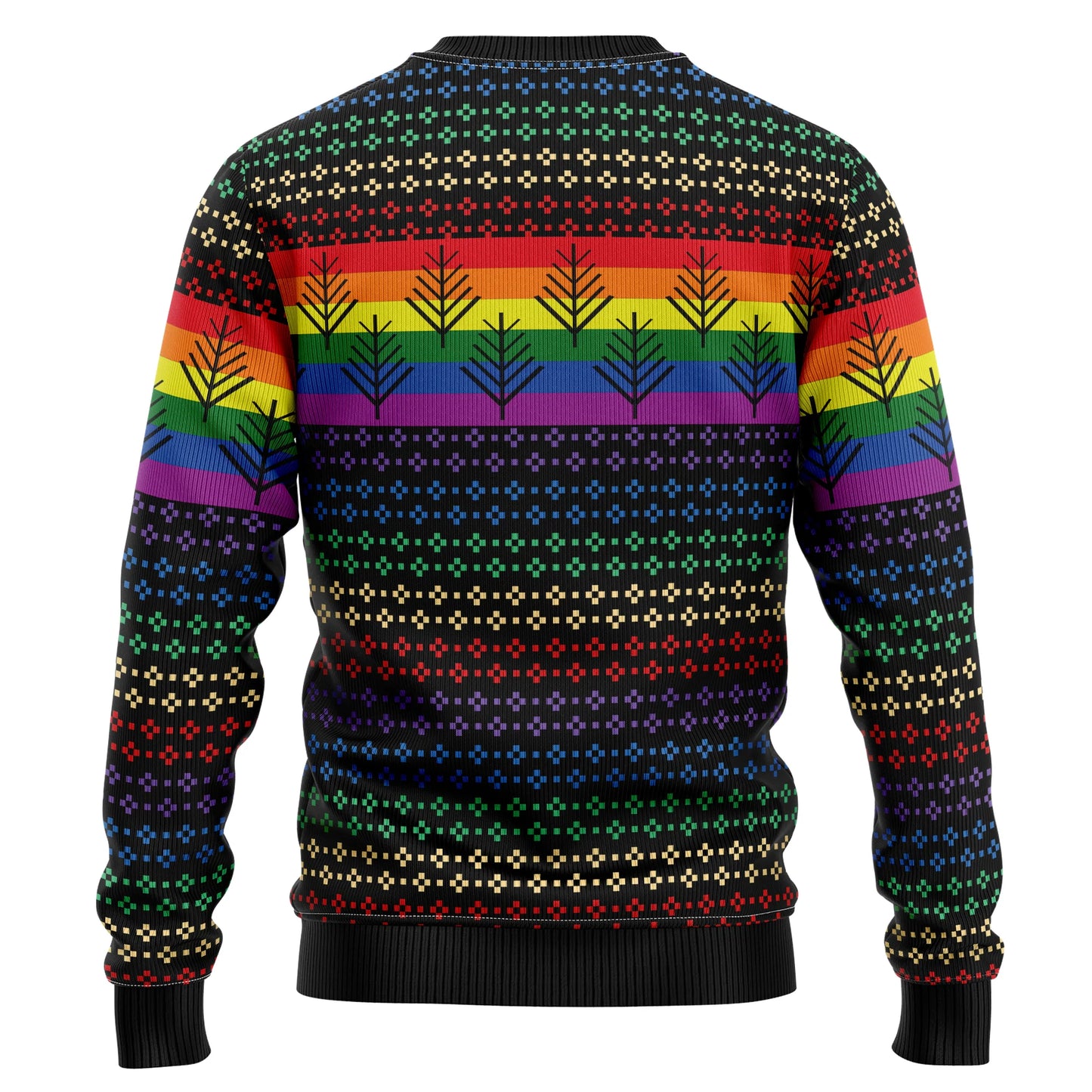 LGBT Rainbow Ugly Christmas Sweater,Christmas Ugly Sweater,Christmas Gift,Gift Christmas 2024