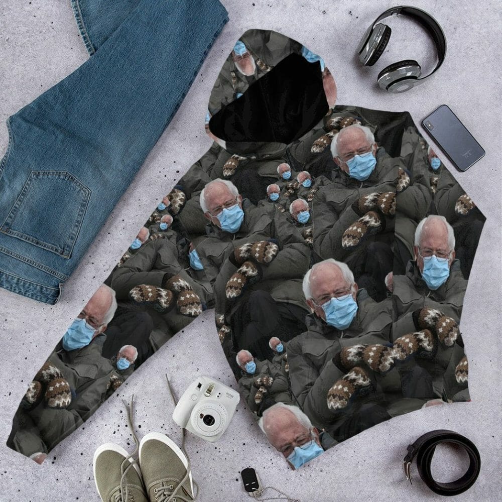3D Cathaoirleach Bernie Sanders Custom Tshirt Hoodie Apparel