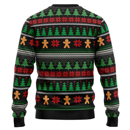 Gingerbread Man Ugly Christmas Sweater,Christmas Ugly Sweater,Christmas Gift,Gift Christmas 2024