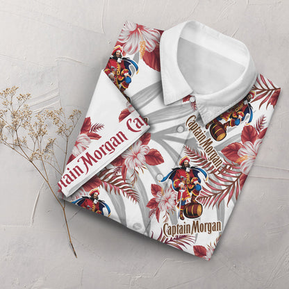 Captain Morgan Hawaiian Shirt_ Hawaiian Shirt-Hawaiian Shirt Gift, Christmas Gift
