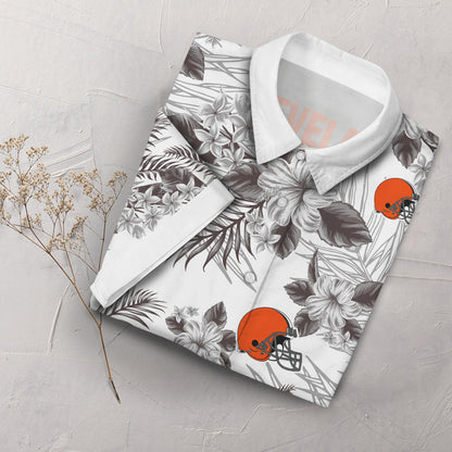 Cleveland Browns Hawaiian Shirt, Hwaiian For Gift