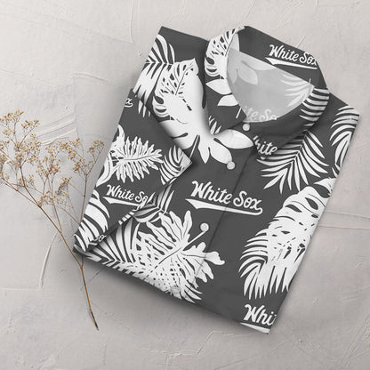 Chicago White Sox Reyn Spooner Aloha Haváís Aloha Shirt Shorts Haváís Trá Muinchille Gearr_Haváíais Bronntanas Léine, Bronntanas Nollag