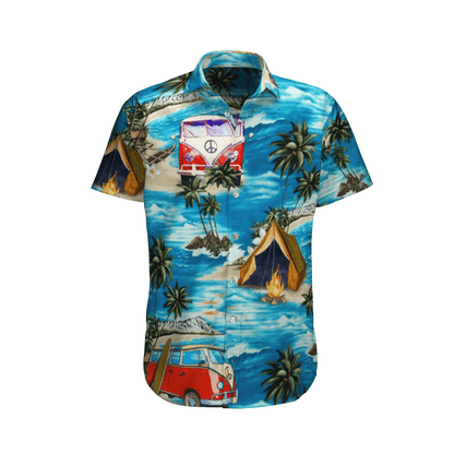 Dearadh Campála Nóiméad Shona Ag Léine Álainn Trá Haváís, Bronntanas Léine Haváíais, Bronntanas Nollag