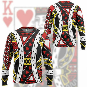 3D King of Hearts Charles Custom Tshirt Hoodie Apparel